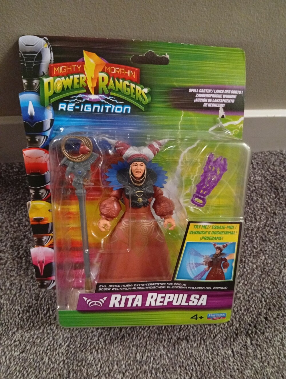Power Ranger Rita Repulsa Action Figure - Damaged Box But New